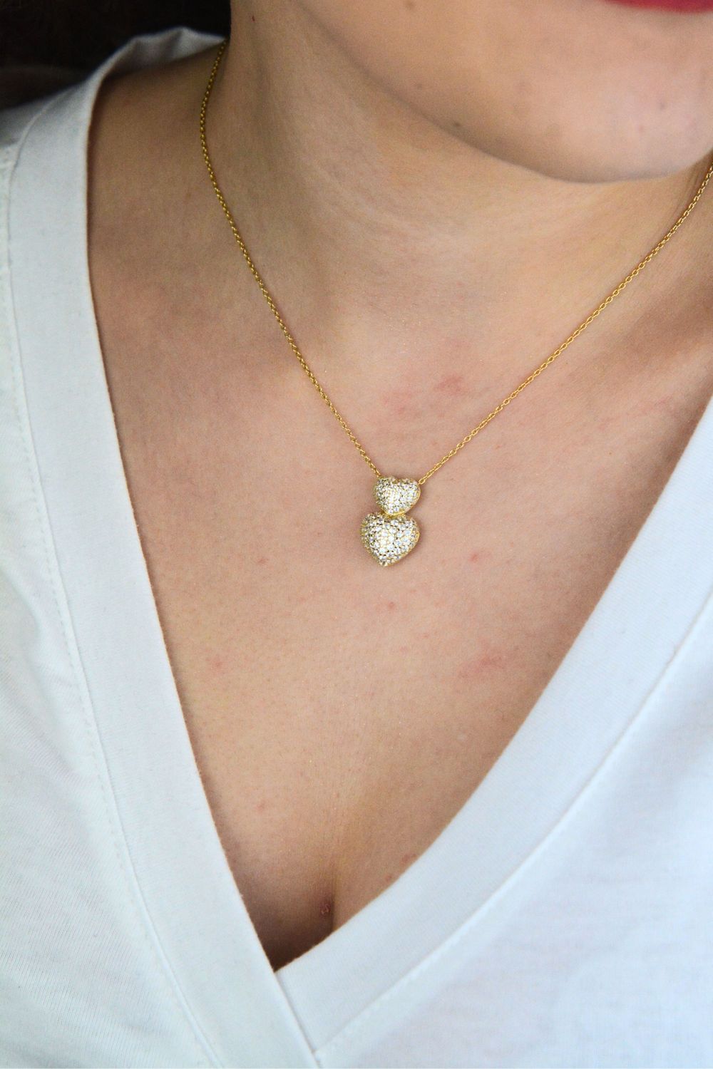 Naszyjnik Nomination LifePoetry z podwójnym pozłacanym sercem z bambusa i białymi cyrkoniami (2).jpg